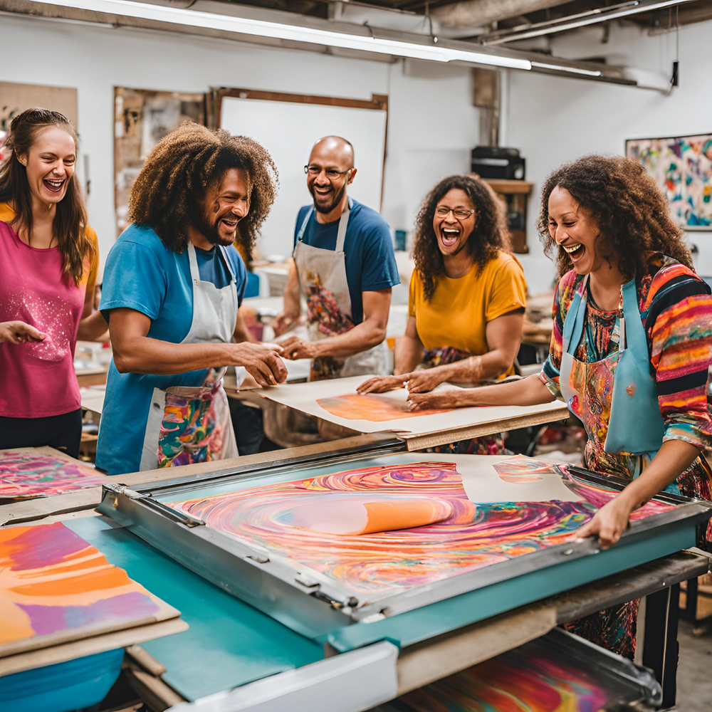 SCREEN PRINTING PARTY